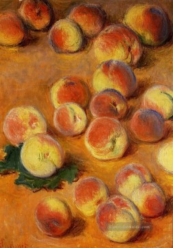  Monet Malerei - Pfirsiche Claude Monet